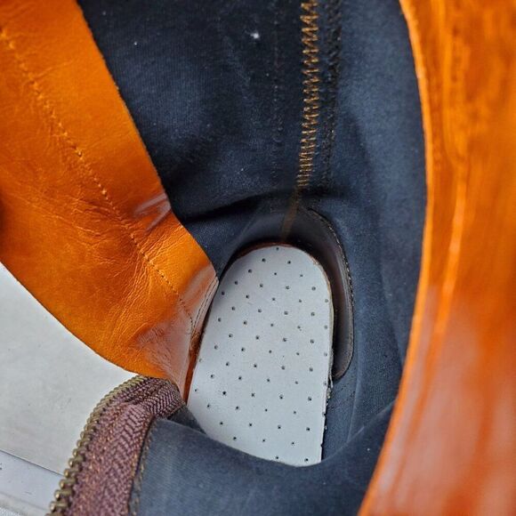 Penelope Chilvers Tall Mid Calf Tassel Boot Womens 36 Black Leather Zip - Picture 12 of 13